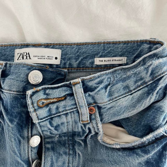 Zara The Bliss Straight Jeans - Picture 2 of 3